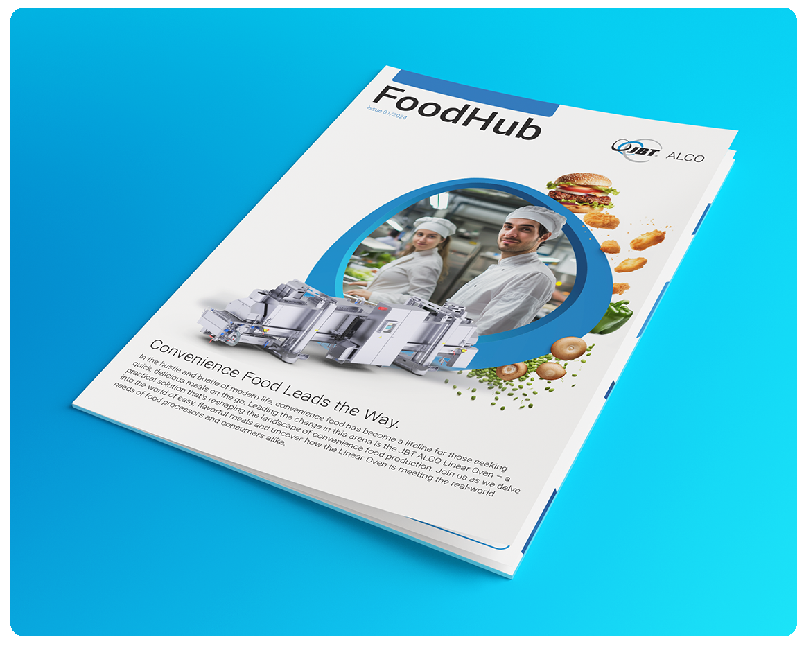 JBT Alco FoodHub Magazine Brochure